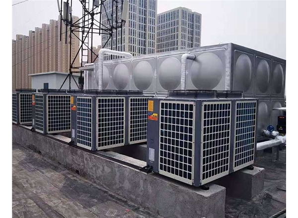 太原华诺教育4台10P乐峰空气能热水项目
