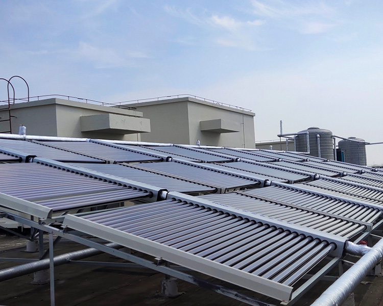 山西应用科技学院太阳能+空气能热水系统项目