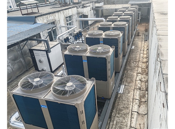 阳城 皇联煤业空气能热水项目